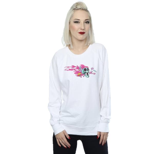 Disney Womens/Ladies Wreck It Ralph Candy Skull Sweatshirt