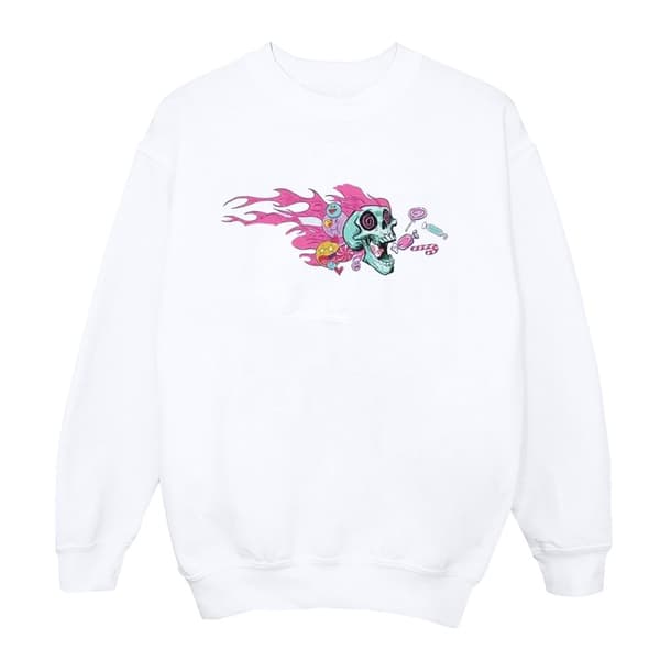 Disney Womens/Ladies Wreck It Ralph Candy Skull Sweatshirt
