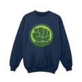 Miniatyrbild 1 av 3: Marvel Sweatshirt med Hulkens logotyp på bröstet för flickor
