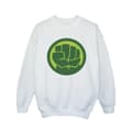 Miniatyrbild 1 av 3: Marvel Sweatshirt med Hulkens logotyp på bröstet för flickor
