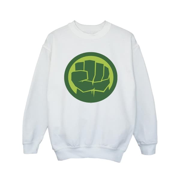 Marvel Sweatshirt med Hulkens logotyp på bröstet för flickor