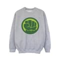 Miniatyrbild 1 av 3: Marvel Sweatshirt med Hulkens logotyp på bröstet för flickor