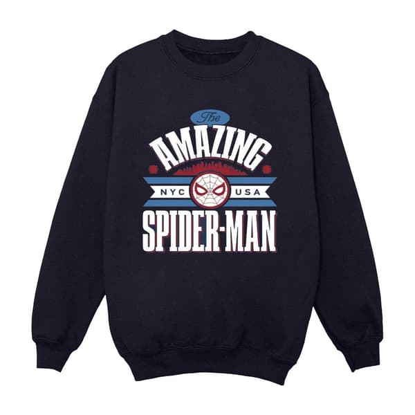Marvel Spider-Man NYC Amazing-tröja för flickor