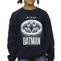 Miniatyrbild 3 av 4: DC Comics The Flash Batman White Logo Sweatshirt för flickor