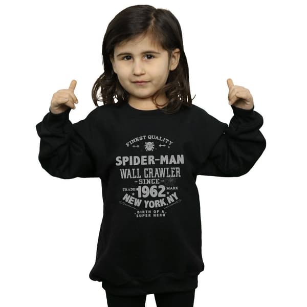 Marvel Girls Spider-Man Finest Quality Sweatshirt