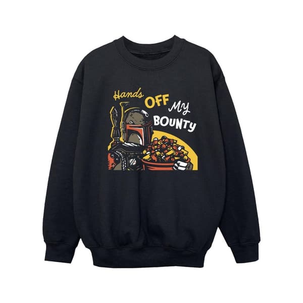 Star Wars Girls Boba Fett Hands Off My Bounty Sweatshirt