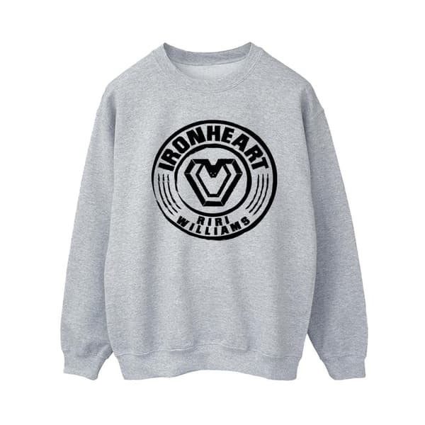 Marvel Dam/Tjej Wakanda Forever Ironheart Riri Williams Sweatshirt Sports Grey XL