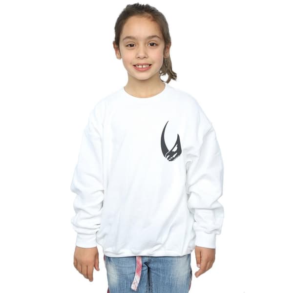 Star Wars Girls The Mandalorian Rhino Emblem Pocket Print Sweatshirt