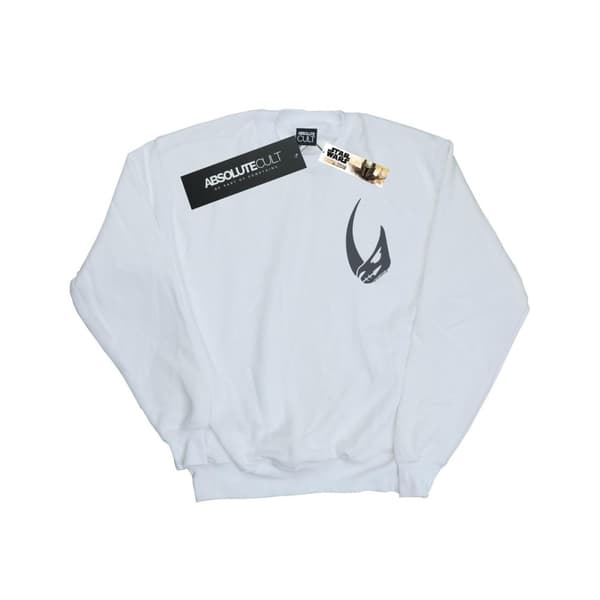 Star Wars Girls The Mandalorian Rhino Emblem Pocket Print Sweatshirt