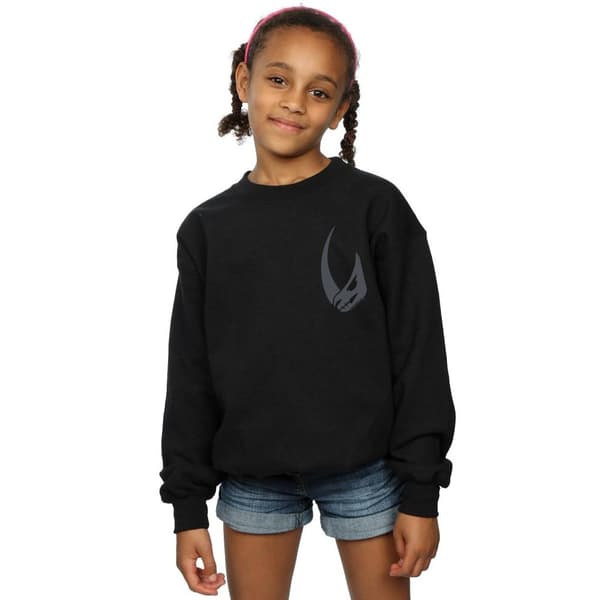Star Wars Girls The Mandalorian Rhino Emblem Pocket Print Sweatshirt