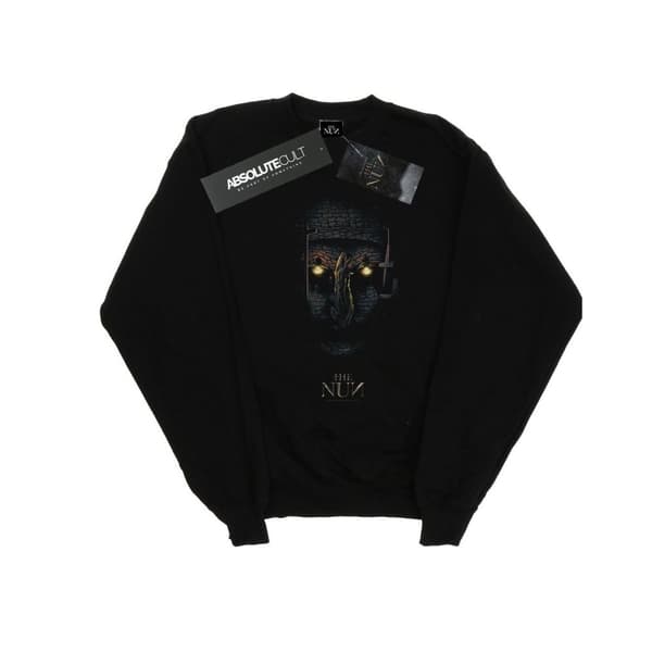 The Nun Mens Kneeling Prayer Sweatshirt Black 5XL