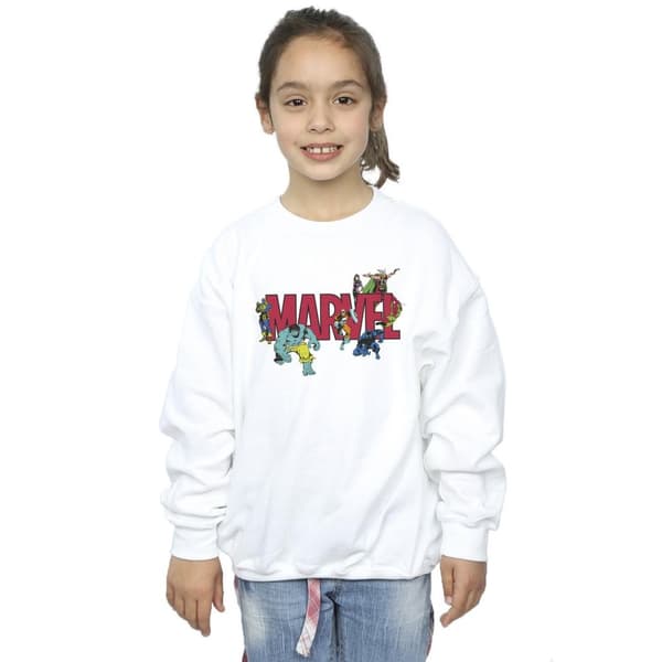 Marvel Girls Comics Characters Sweatshirt