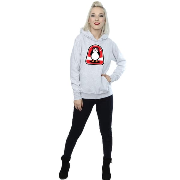 Star Wars Womens/Ladies The Last Jedi Porgs Badge Hoodie