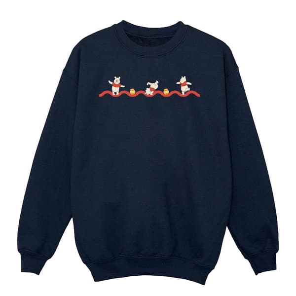 Disney Winnie the Pooh Hunny Line Sweatshirt för flickor