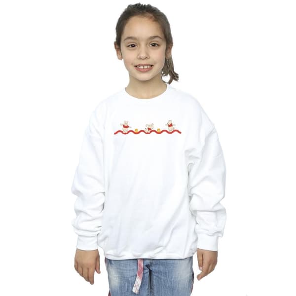 Disney Winnie the Pooh Hunny Line Sweatshirt för flickor