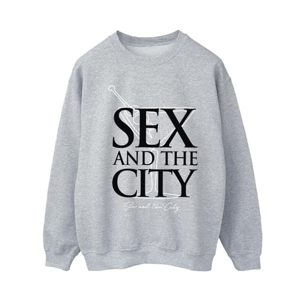 Sex And The City Womens/Ladies Martini Logo Sweatshirt