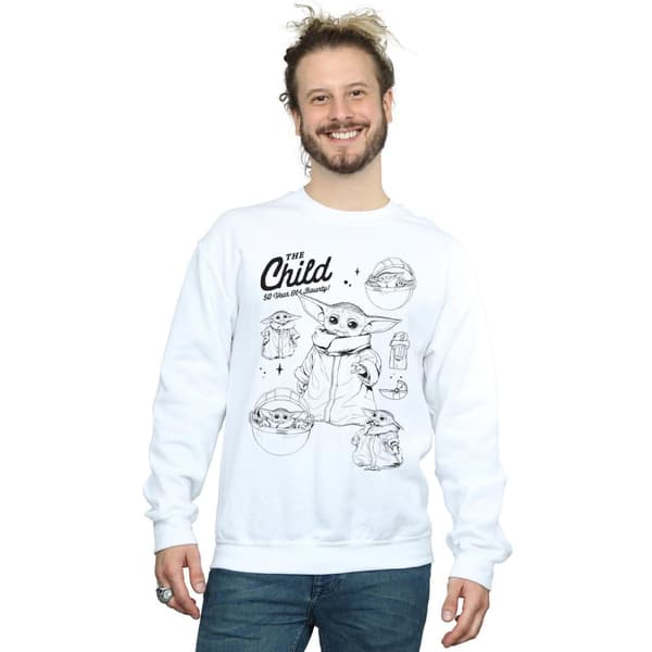 Star Wars Mens The Mandalorian 50 Year Old Bounty Sweatshirt