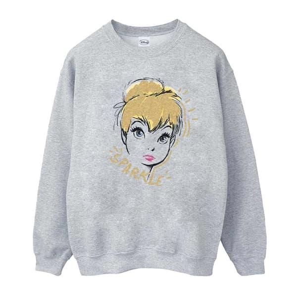 Disney Girls Tinkerbell Sparkle Sweatshirt