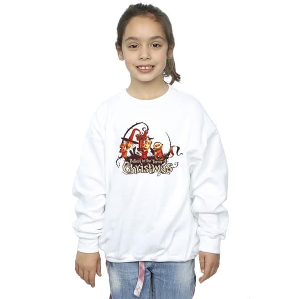 Disney Girls The Nightmare Before Christmas Christmas Terror Sweatshirt
