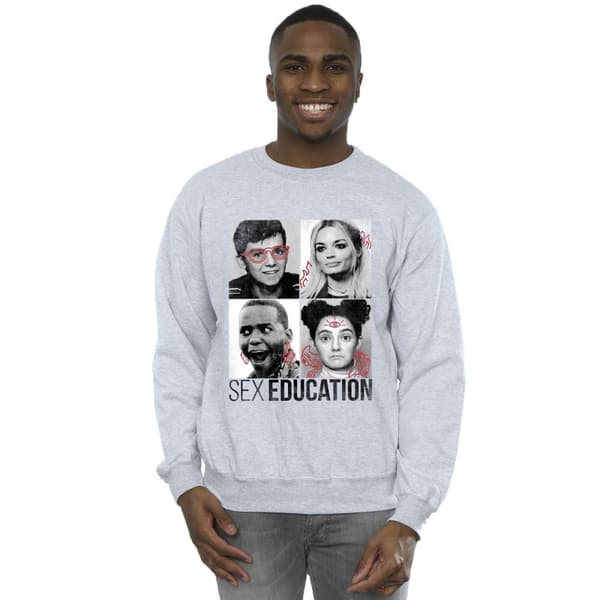 Netflix Mens Sex Education Class Photos Sweatshirt
