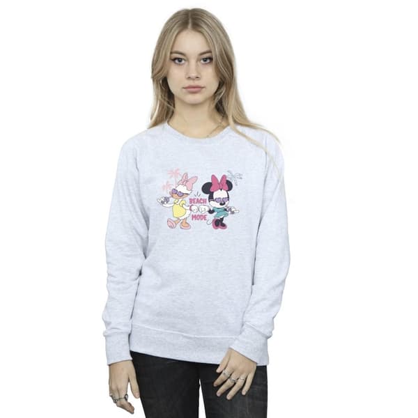 Disney Dam/Tjej Minnie Daisy Beach Mode Sweatshirt