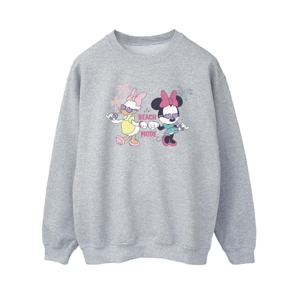 Disney Dam/Tjej Minnie Daisy Beach Mode Sweatshirt