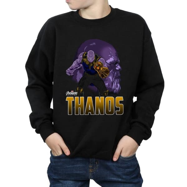 Marvel Boys Avengers Infinity War Thanos Character Sweatshirt