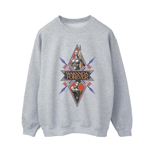 Marvel Wakanda Forever Tribal Spear Chest - Sweatshirt för kvinnor/damer