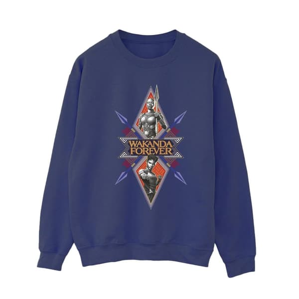 Marvel Wakanda Forever Tribal Spear Chest - Sweatshirt för kvinnor/damer