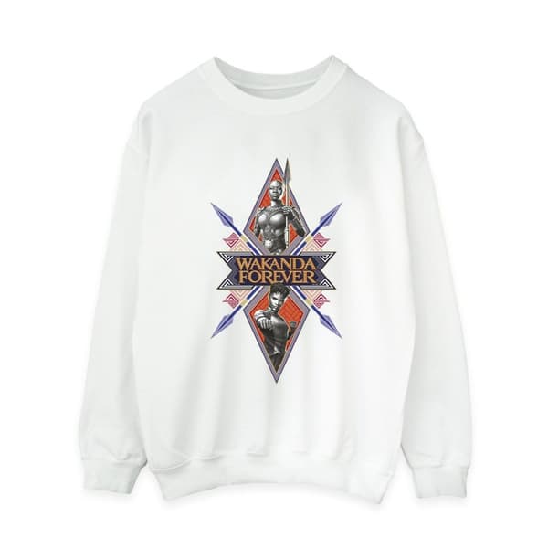 Marvel Wakanda Forever Tribal Spear Chest - Sweatshirt för kvinnor/damer