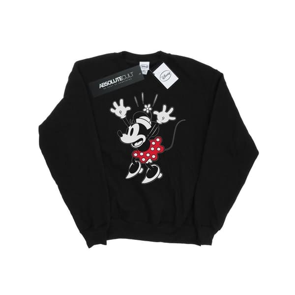 Disney Minnie Mouse Surprise-tröja för flickor Black 9-11 Years