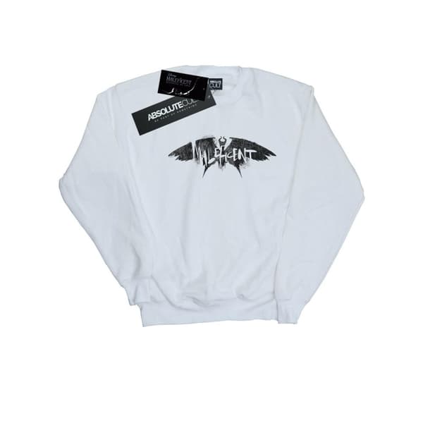 Disney Mens Maleficent Mistress Of Evil Wings Silhouette Sweatshirt