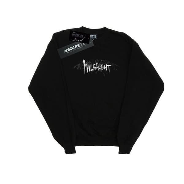 Disney Mens Maleficent Mistress Of Evil Wings Silhouette Sweatshirt
