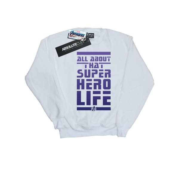 Marvel Mens Avengers Endgame Superhero Life Sweatshirt
