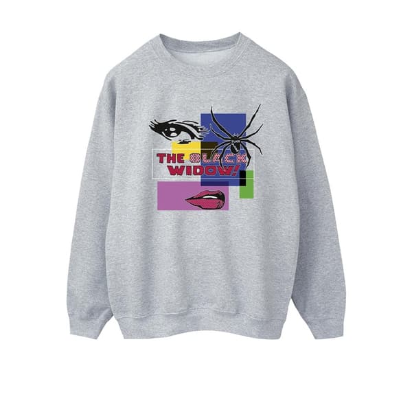 Marvel Black Widow Pop Art - Sweatshirt för kvinnor/damer