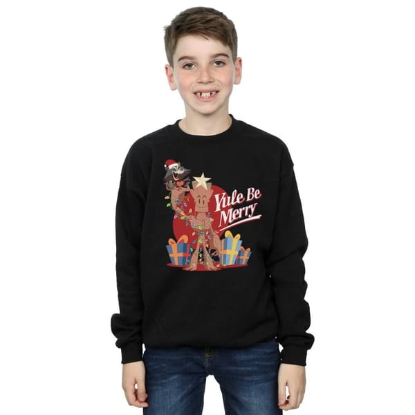 Marvel Boys Yule Be Merry Sweatshirt