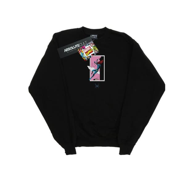 Marvel Comics Girls Black Widow Roof Jump Sweatshirt