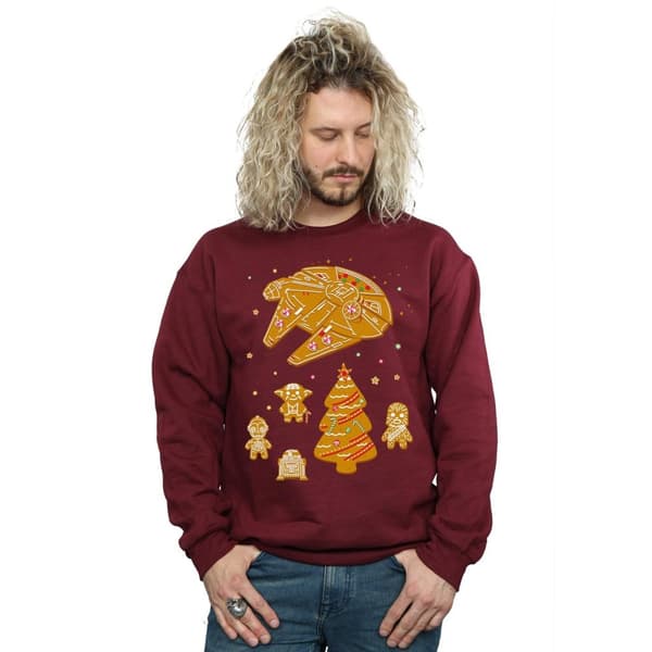 Star Wars Mens Gingerbread Rebels Sweatshirt