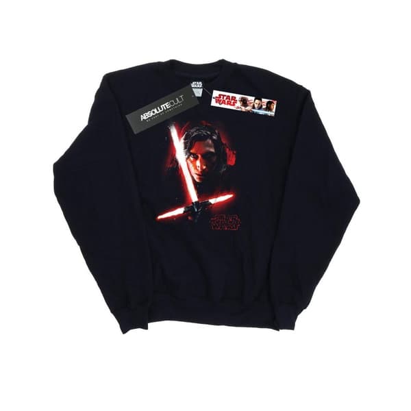 Star Wars Dam/Tjej - De sista jedi - Kylo Ren - Sweatshirt med borstad yta