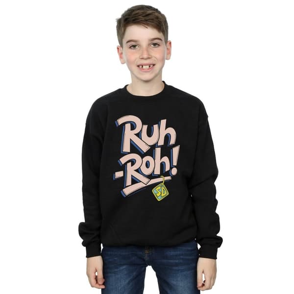 Scooby Doo Boys Ruh-Roh Dog Tag Sweatshirt