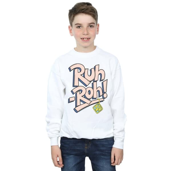 Scooby Doo Sweatshirt med hundmärke Ruh-Roh för pojkar