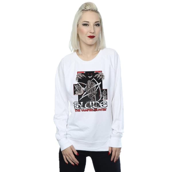 Marvel Dam/Tjej Blade The Vampire Hunter Sweatshirt