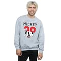 Miniatyrbillede 2 af 3: Disney Mens Mickey Mouse Split 28 Sweatshirt