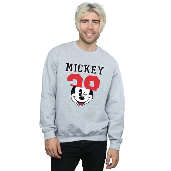 Disney Mens Mickey Mouse Split 28 Sweatshirt