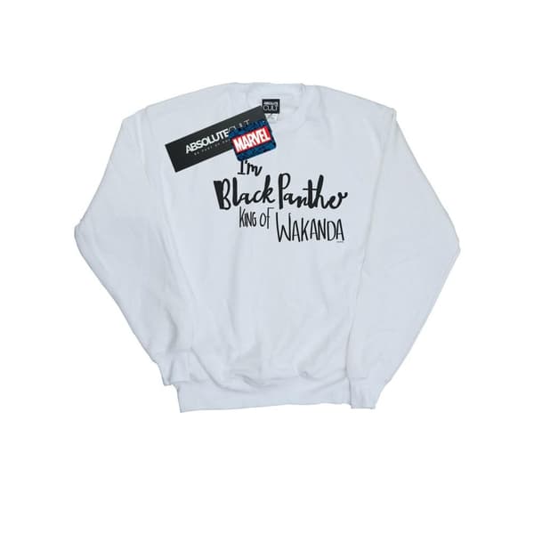 Marvel Boys I Am Black Panther Sweatshirt