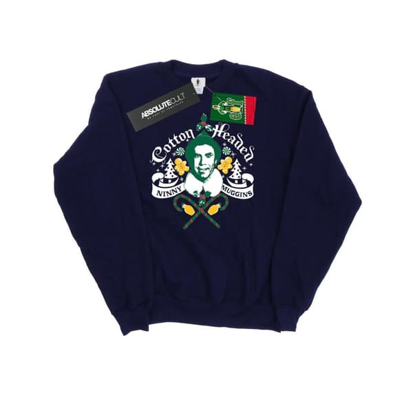 Elf Dam/Tjej Headed Ninny Muggins Sweatshirt