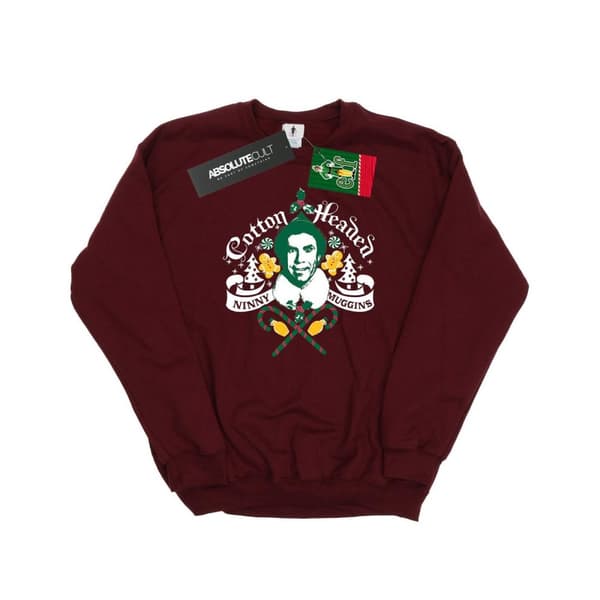 Elf Dam/Tjej Headed Ninny Muggins Sweatshirt