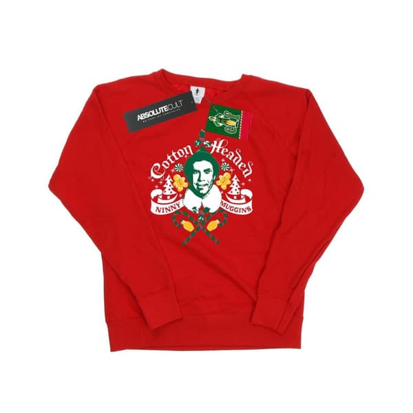 Elf Dam/Tjej Headed Ninny Muggins Sweatshirt