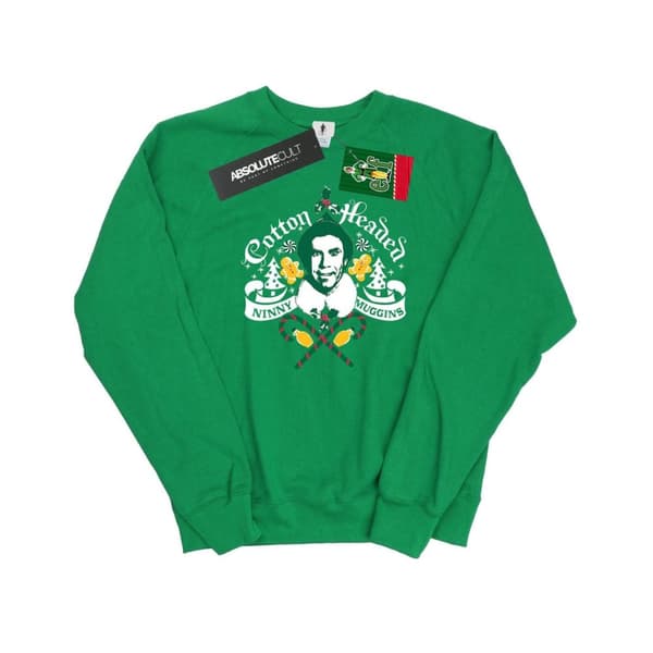 Elf Dam/Tjej Headed Ninny Muggins Sweatshirt