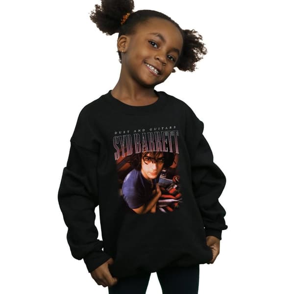 Syd Barrett Girls Dust And Guitars Homage Sweatshirt